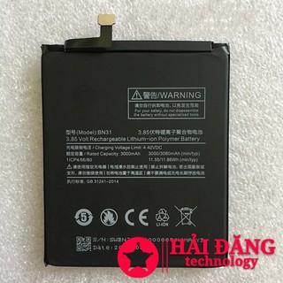 Pin xiaomi redmi s2 bn31 – tặng seal dán pin
