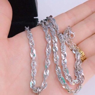 Dây chuyền nữ titan trắng dây phụng