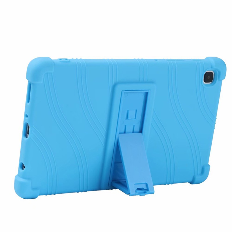 Ốp Máy Tính Bảng Silicon Mềm Chống Sốc Có Giá Đỡ Cho Samsung Galaxy Tab A7 Lite Sm-T220 T225 8.7 Inch