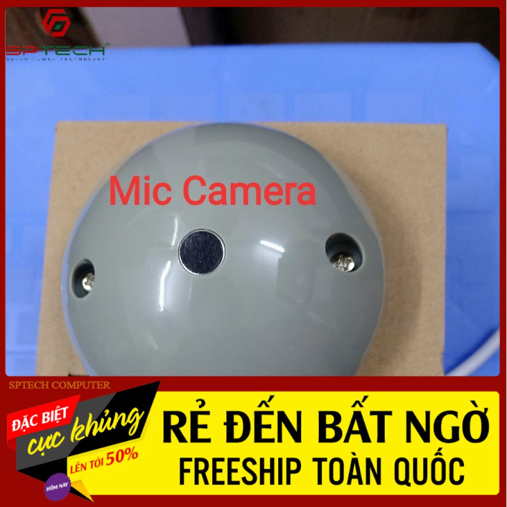 MICRO CAMERA 💎𝓕𝓡𝓔𝓔𝓢𝓗𝓘𝓟💎 Mic Thu Âm Chuyên Dụng Cho Camera Sp-15e SPTECH COMPUTER