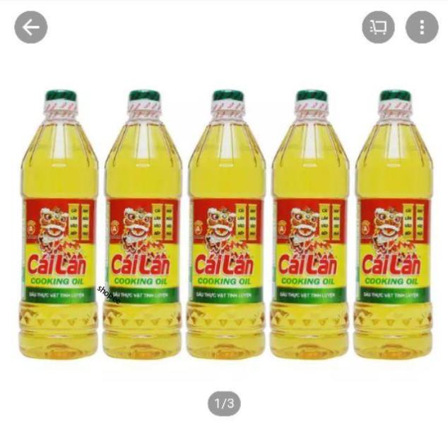[nz23] Combo Chai Dầu Ăn Cái Lân 1L