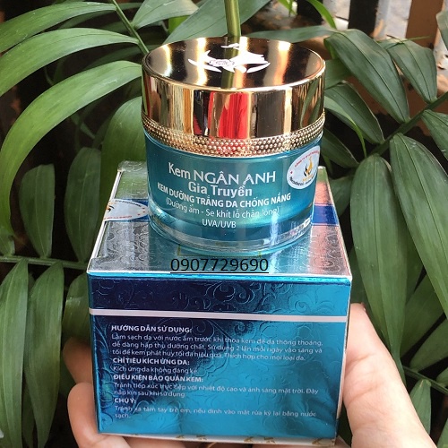 30g KEM DƯỠNG TRẮNG DA CHỐNG NẮNG Ngân Anh Gia Truyền