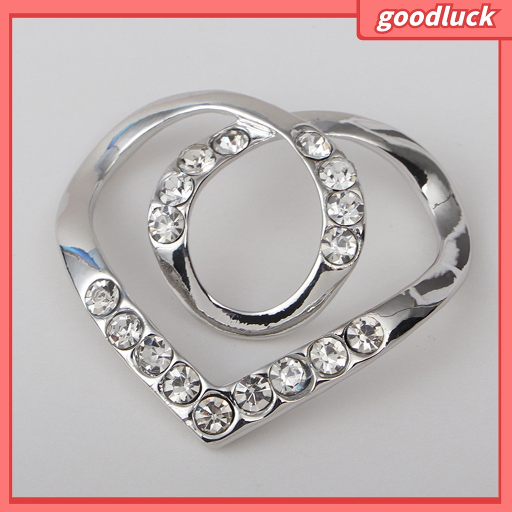 Goodluck| Kẹp Giữ Áo Khoác Cardigan Trang Trí Hình Trái Tim