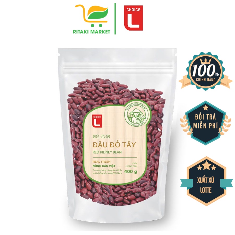 (CL) Đậu Đỏ Tây Choice L 400G