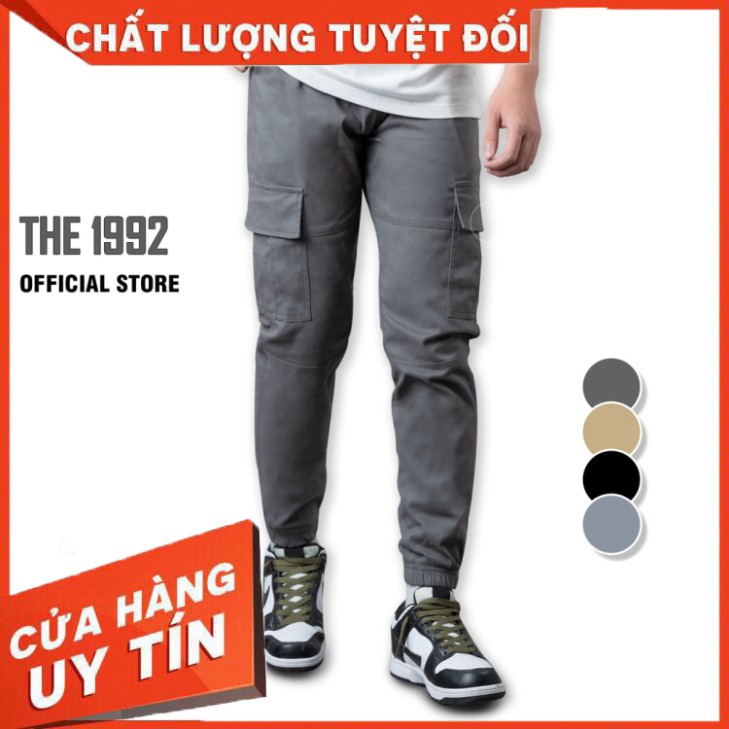 Jogger túi hộp THE 1992 Quần dài kaki thể thao - Hàng nhập khẩu