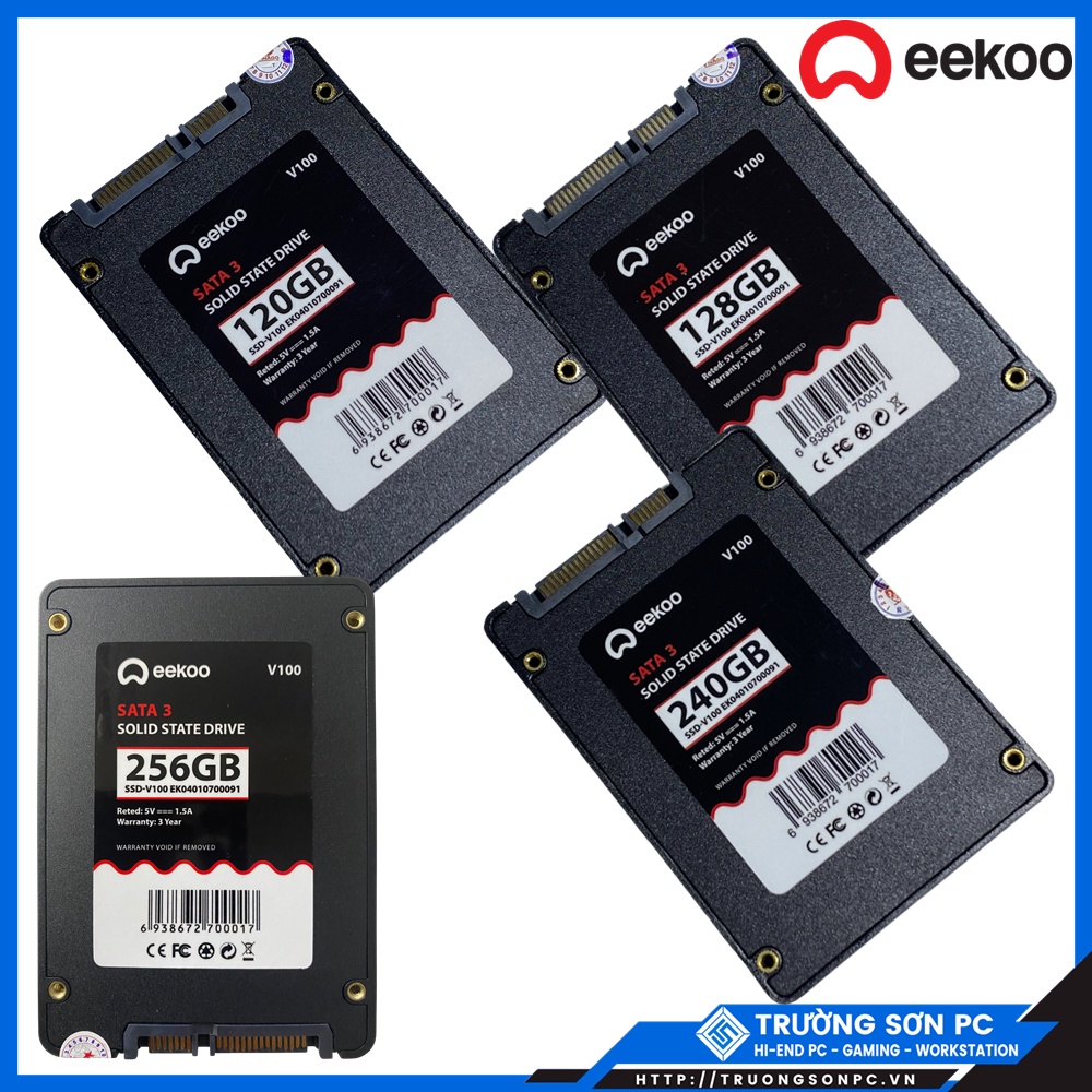 Ổ Cứng SSD KINGSTON | KINGDIAN | EEKOO 512GB 480GB 256GB 240GB 128GB 120GB | Bảo Hành 36 Tháng