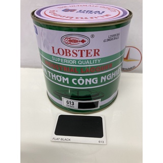 Sơn thơm công nghiệp Lobster màu đen mờ 613_800ml