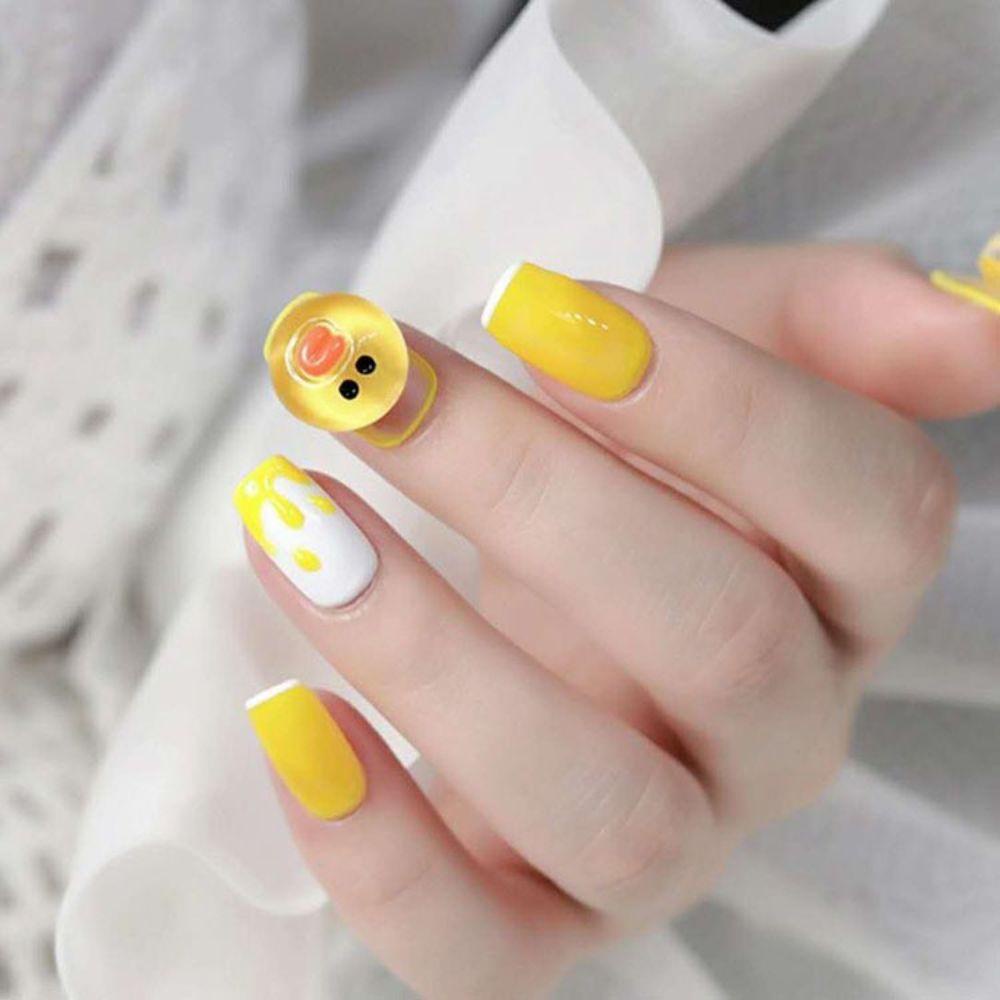 Phụ Kiện Trang Trí Móng Tay 3D Bằng Resin Họa Tiết Hoạt Hình Phong Cách Nhật Bản