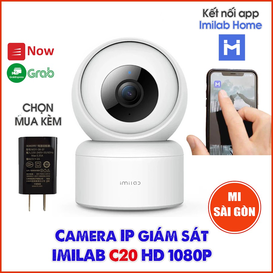 [BẢN QUỐC TẾ] Camera Quan Sát Mi Home Security 1080P (Magnetic Mount) / Camera IMILAB C20 HD 1080P