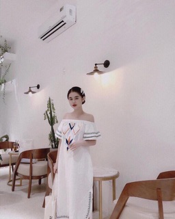 váy trễ vai