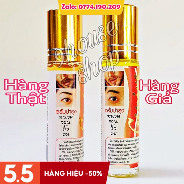 Serum Kích Mọc Chân Mày, Mọc Tóc, Mọc Râu Genive 10ml