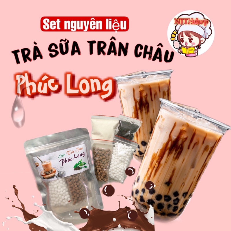 Set Trà Sữa Phúc Long Tự Pha (10-15ly)
