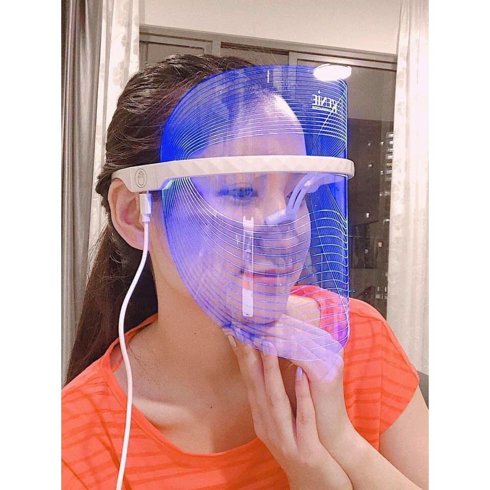Mặt Nạ Ánh Sáng Sinh Học Led Theraphy Genie chuyên trẻ hoá - trắng da - mờ nám - trị mụn