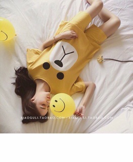 Bộ ngủ gấu Brown