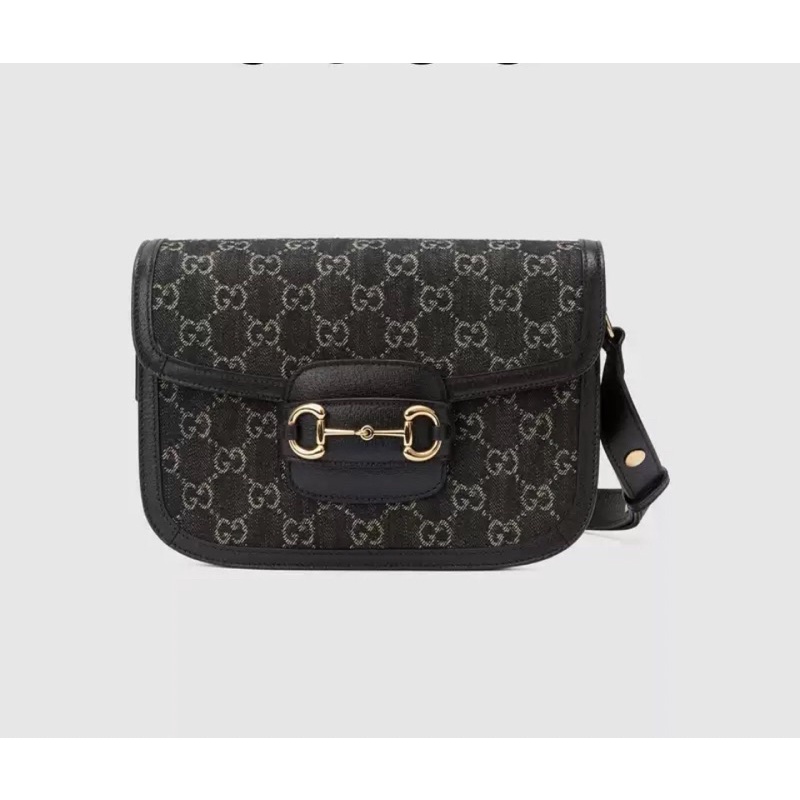 TÚI GU.CCI HÀ HỒ 1955 - ĐEN - full box