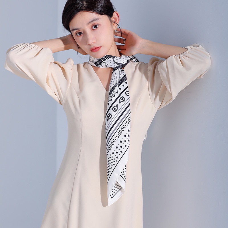 Khăn Choàng Vuông 90cm(35.4inch) Thời Trang Thoáng Khí WJ1007-87-01