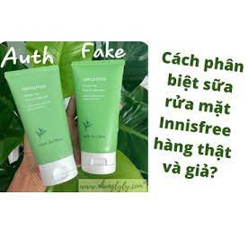 Sữa Rửa Mặt Trà Xanh INNISFREE Green Tea Cleansing Foam | BigBuy360 - bigbuy360.vn
