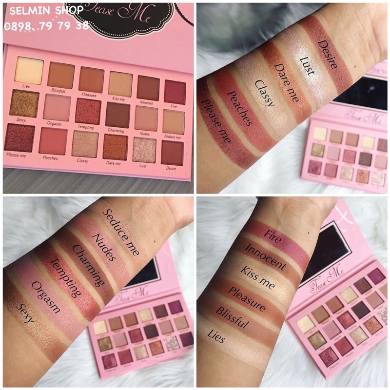 [Authentic] Phấn Mắt Tease Me USA Dupe Huda 🎁 [Tặng Cọ Tán Phấn Mắt 2 Đầu 50k] 🎁 | BigBuy360 - bigbuy360.vn