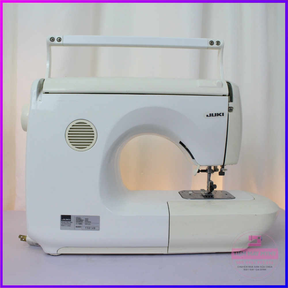 Máy May Gia Đình Mini Nhật Bản JUKI HZL- 009 Có Nhiều Đường May Thêu Trang Trí May Khỏe Chạy Êm Không Kén Vải