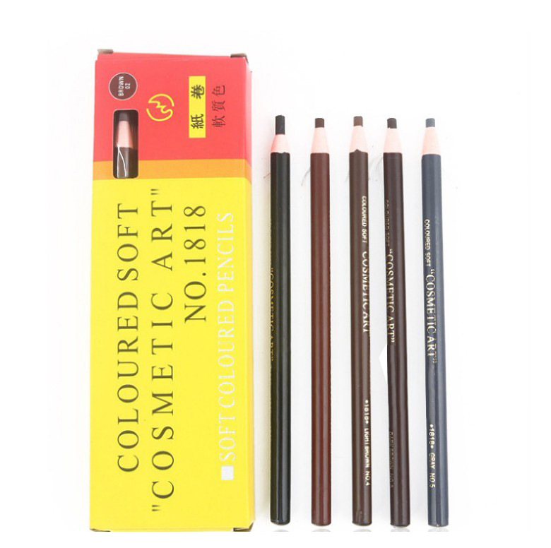 Bút chì kẻ lông mày dạng kéo xé sợi lông mày dạng bột bút chì trang điểm không thấm nước, không thấm mồ hôi, không lem ra vết bẩn tạo tác bút chì | BigBuy360 - bigbuy360.vn