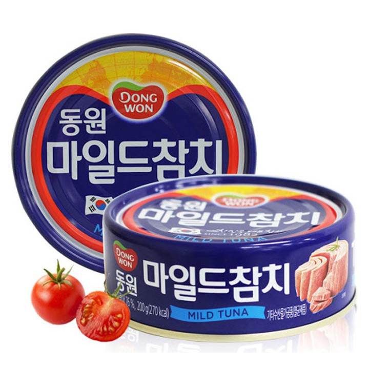 Cá ngừ Mild Tuna Dongwon Hàn Quốc hộp 100g