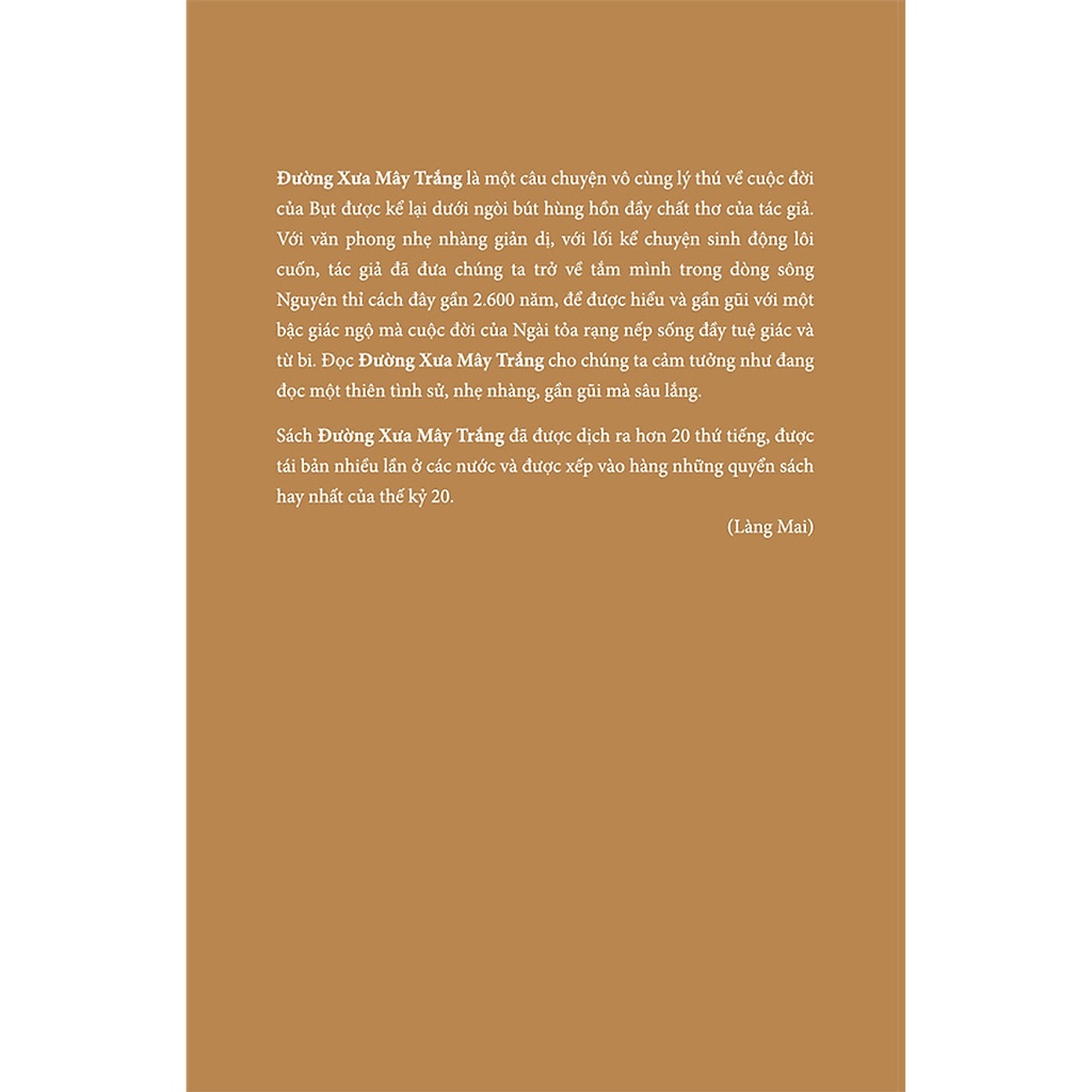 Sách - Đường Xưa Mây Trắng - Theo Gót Chân Bụt