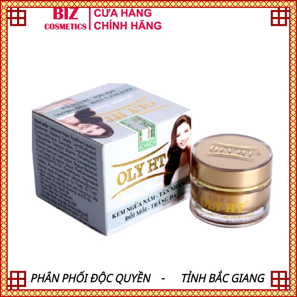 Kem giúp ngừa nám, tàn nhang, đồi mồi, trắng da OLY HT 12g