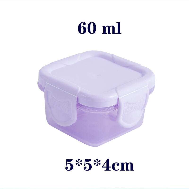 Hộp nhựa đựng thực phẩm dung tích 60ml