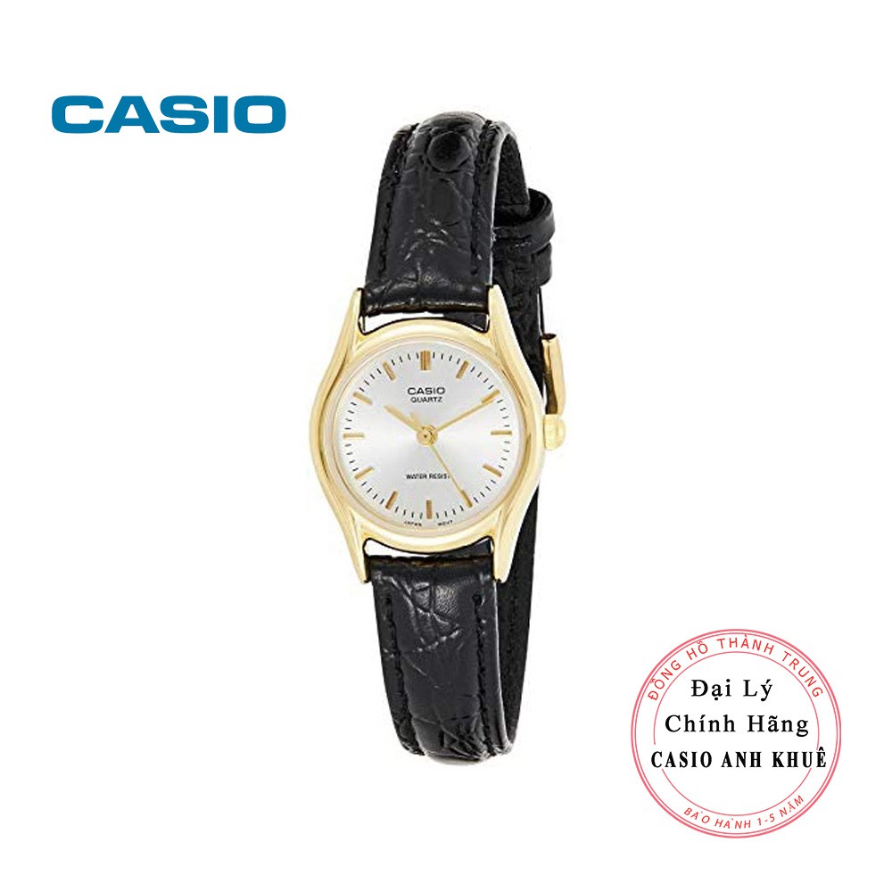 Đồng hồ nữ Casio LTP-1094Q-7ARDF dây da mặt nhỏ