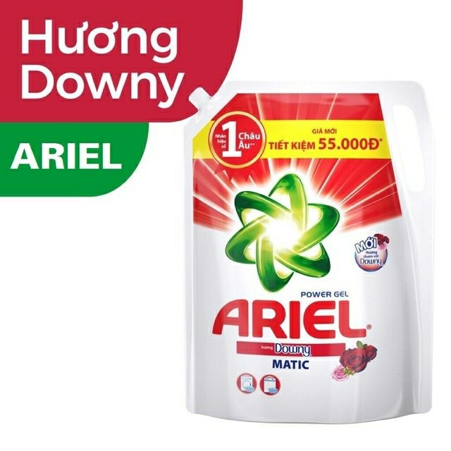 nước giặt ariel matic hương downy 2l