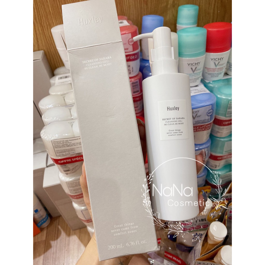 Gel Rửa Mặt Huxley Secret Of Sahara Cleansing Gel Be Clean, Be Moist