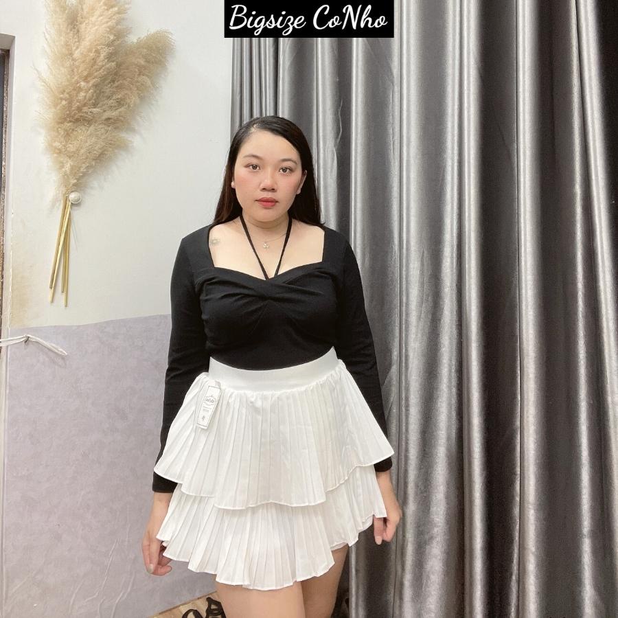 Áo thun dài tay bigsize nữ phông dáng Chuppy từ 58-95kg TD2