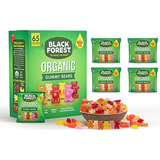 Kẹo dẻo hữu cơ Gummy Bears - Black Forest
