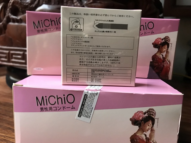Bao cao su MICHIO - Hộp 3 Pcs- Nhật Bản - Ipek_Shop