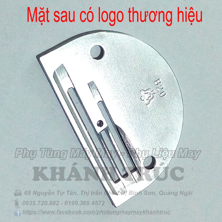 Mặt nguyệt 3 cầu tốt  Đài Loan máy may 1kim (khâu) công nghiệp