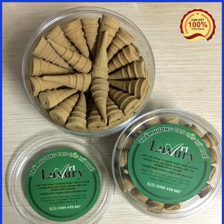 Nụ Trầm Cao Cấp từ bột Trầm Hương xứ Huế nguyên chất NTH5001 hộp 38 viên - Hương Thơm Thiền Vị không hóa chất - Luxury A