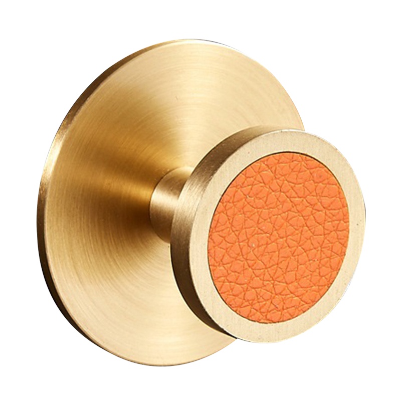 Móc Treo Khăn Bằng Đồng Thau Dán Tường Tiện Dụng Cho Nhà Tắm / Gara