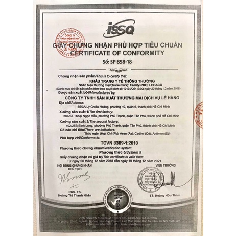 Khẩu Trang Y Tế 4 Lớp Kháng Khuẩn Cao Cấp Than Hoạt Tính LEHACO  50 cái / 1 hộp | BigBuy360 - bigbuy360.vn