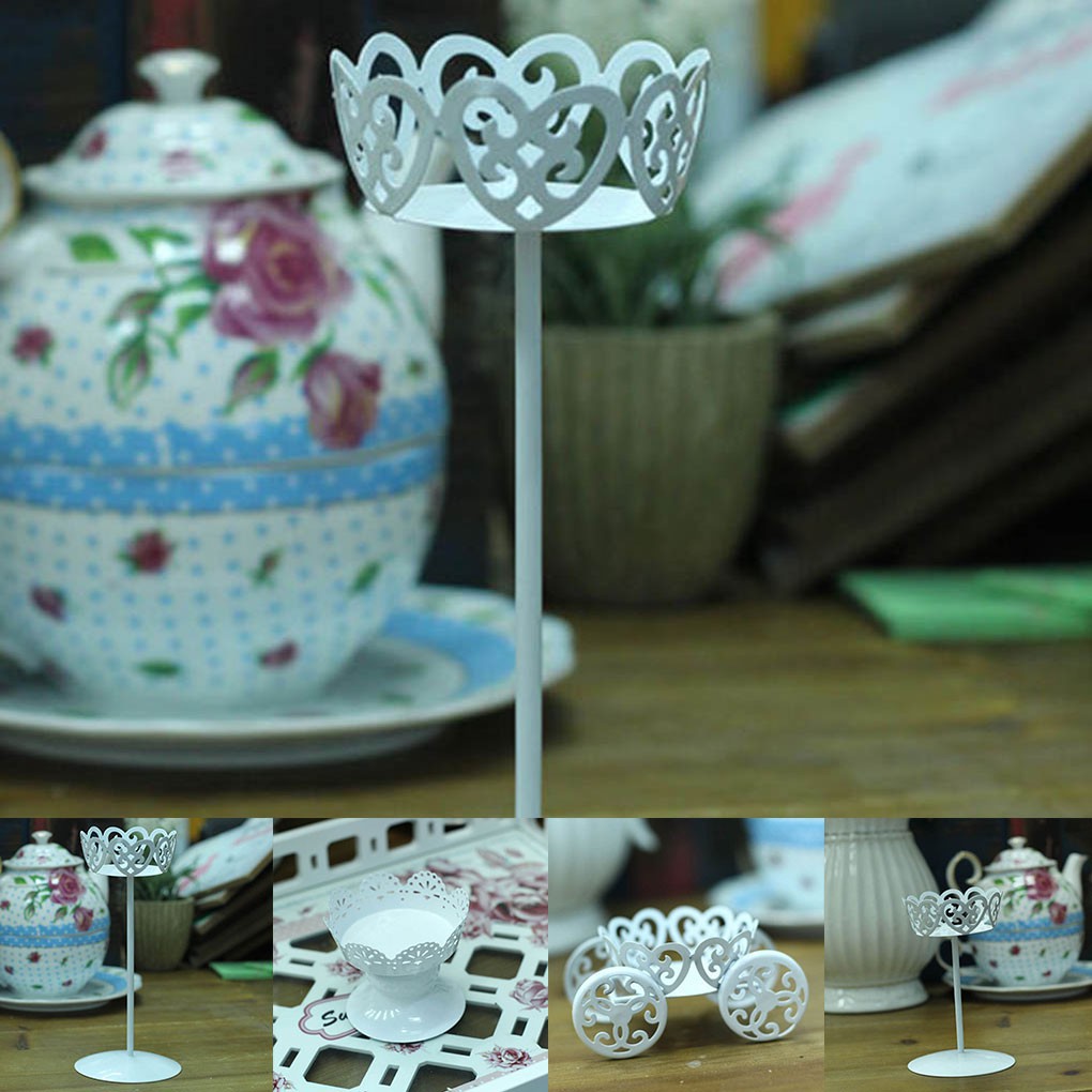 Chân đế cupcake trang trí tiệc bằng sắt xinh xắn