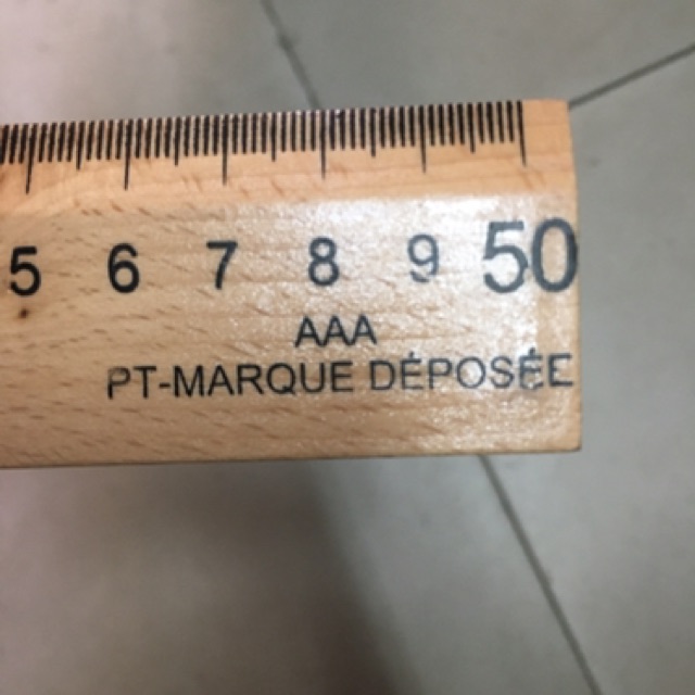 Thước Gỗ Cắt May Thước Giáo Viên 50Cm Các Loại #020101