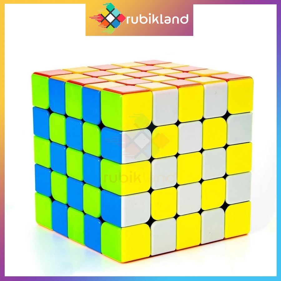 Rubik QiYi MP 5x5 M Stickerless Rubic 5 Tầng Có Nam Châm Rubick 5x5 Đồ Chơi Trí Tuệ