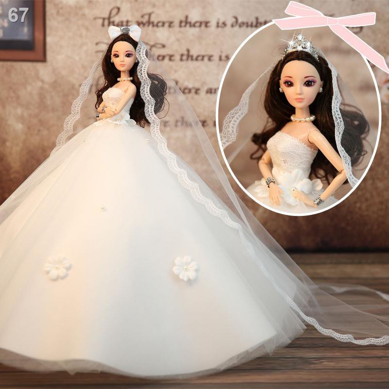 cao cấp Công chúa búp bê barbie một bộ quà tặng kích thước lớn cho sinh nhật của trẻ em đồ chơi cô gáiB