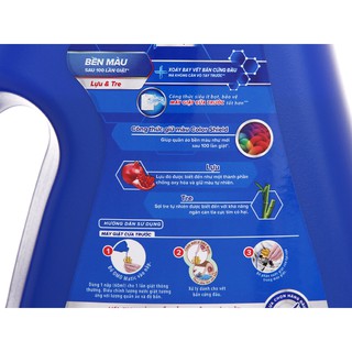 Nước giặt omo matic bền màu