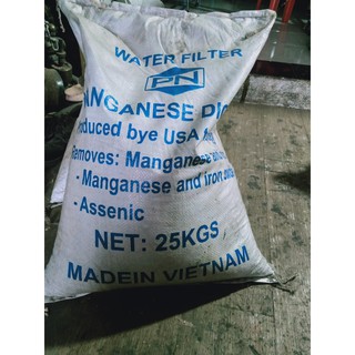 5kg vật liệu lọc nước cát mangan khử sắt, lọc phèn