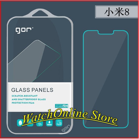 Bộ 2 miếng Cường Lực Gor Xiaomi mi 8 / xiaomi mi 8 se / xiaomi mi 8 pro