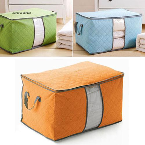 Túi đựng đồ 60cm x 42cm x 36cm bằng vải than tre không dệt tiện dụng