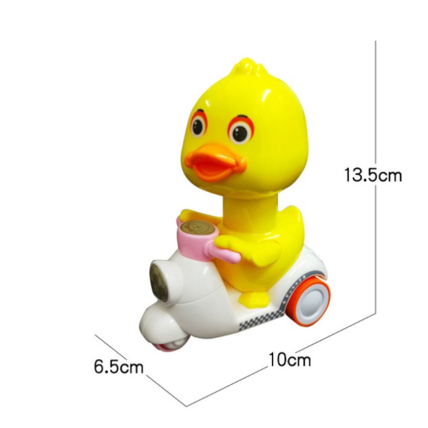 Vịt chạy xe vespa