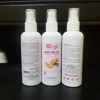 XỊT RỬA TAY KHÔ TINH DẦU HOA HỒNG/BẠC HÀ/QUẾ ORENJI 100ML - XỊT RỬA TAY KHÔ CÁ NHÂN BỎ TÚI