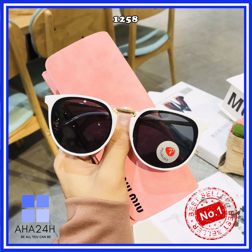 KÍNH MÁT NỮ THỜI TRANG TRÒNG POLARIZED CAO CẤP MẪU HOT NHẤT 2019 AH1258