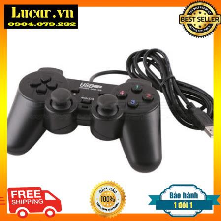 ☘GIÁ SỈ☘ Tay Cầm Chơi Game Đơn Có Rung Cổng USB - Gamepad Cho PC Laptop